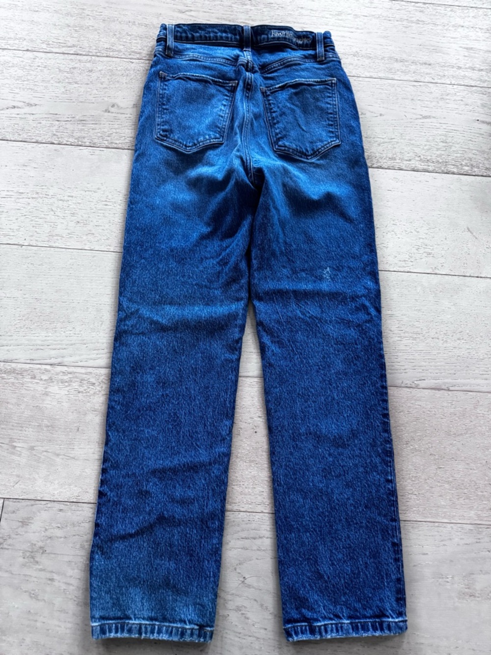 Favorite Daughter THE VALENTINA SUPER HIGH RISE STRAIGHT in Essex size 26 - Picture 5 of 13